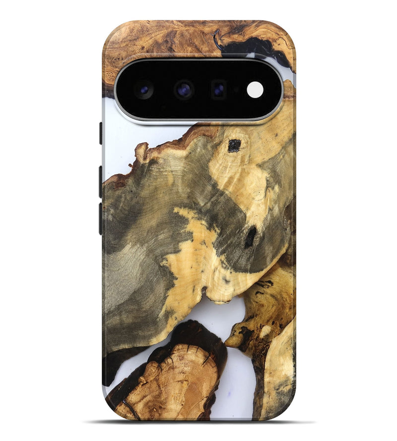 Pixel 11 Pro XL Wood Live Edge Phone Case - Tasia (Clear, 830645)