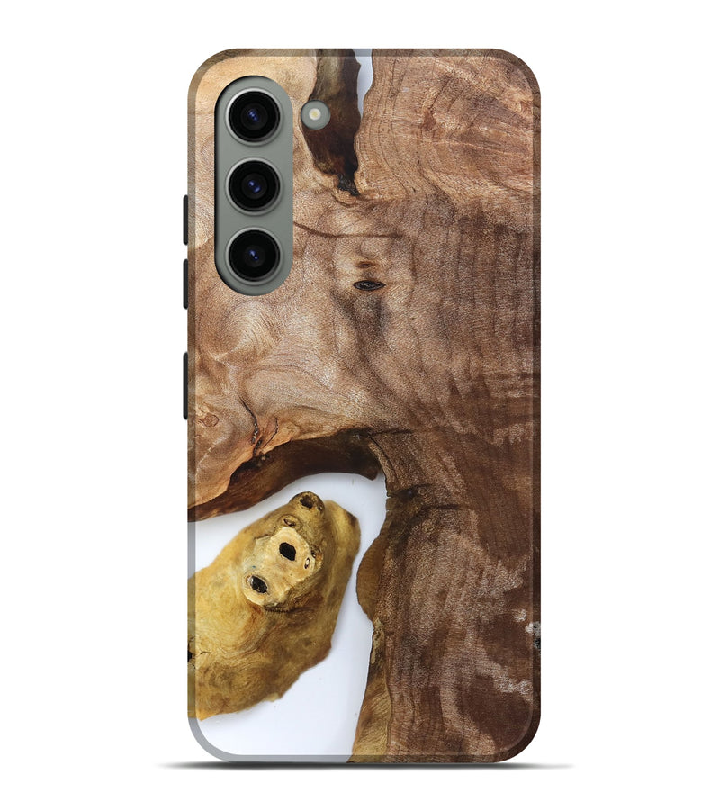 Galaxy S23 Plus Wood Live Edge Phone Case - Verdie (Clear, 830647)