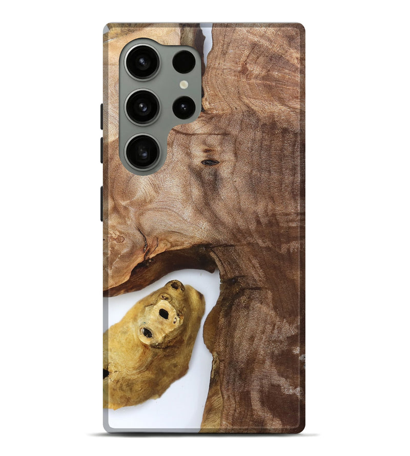 Galaxy S24 Ultra Wood Live Edge Phone Case - Verdie (Clear, 830647)