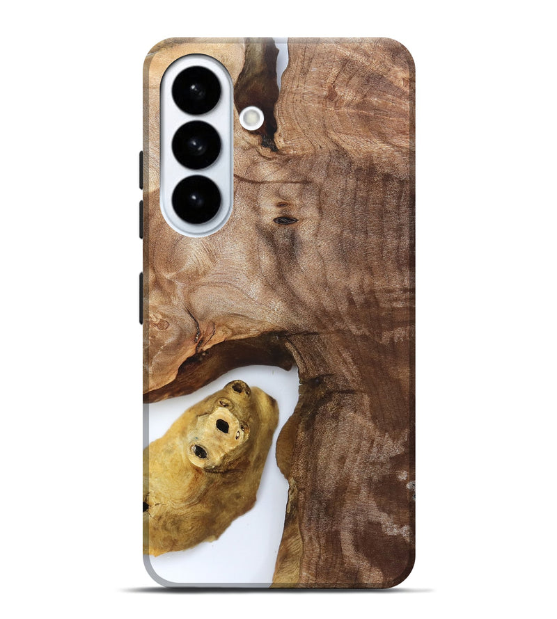 Galaxy S26 Plus Wood Live Edge Phone Case - Verdie (Clear, 830647)