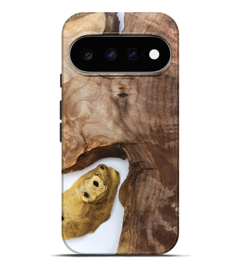 Pixel 11 Pro XL Wood Live Edge Phone Case - Verdie (Clear, 830647)