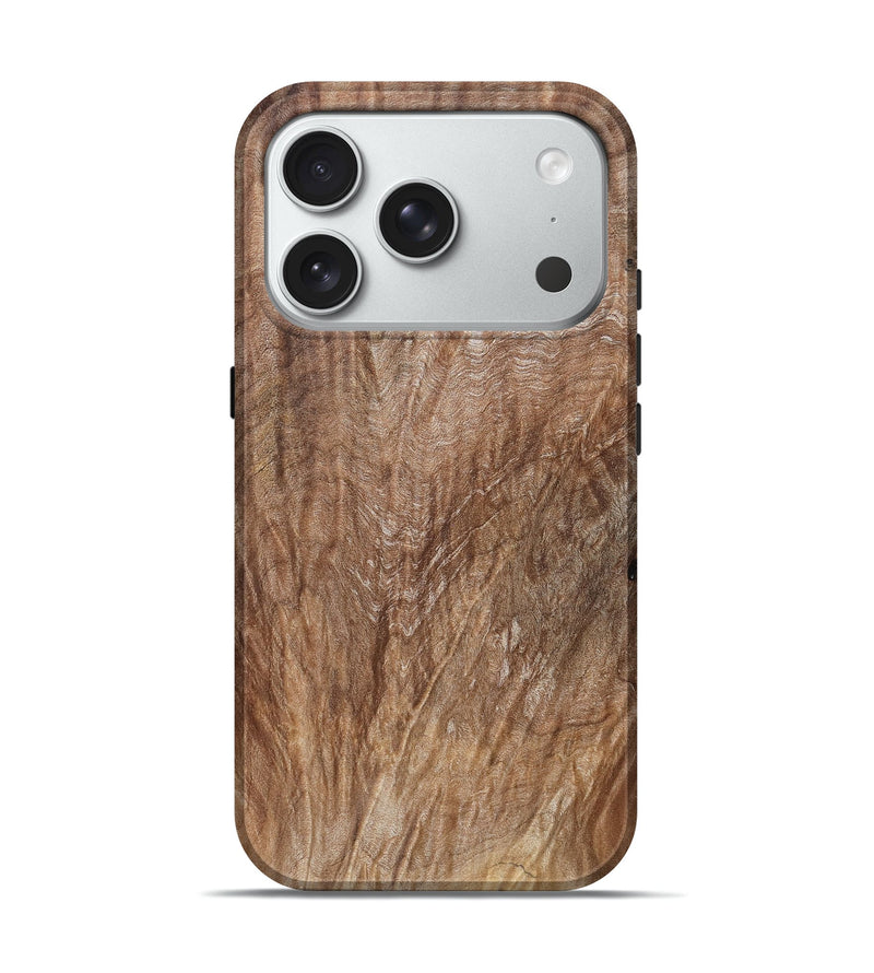 iPhone 18 Pro Wood Live Edge Phone Case - Jaeda (Solid Wood, 830651)