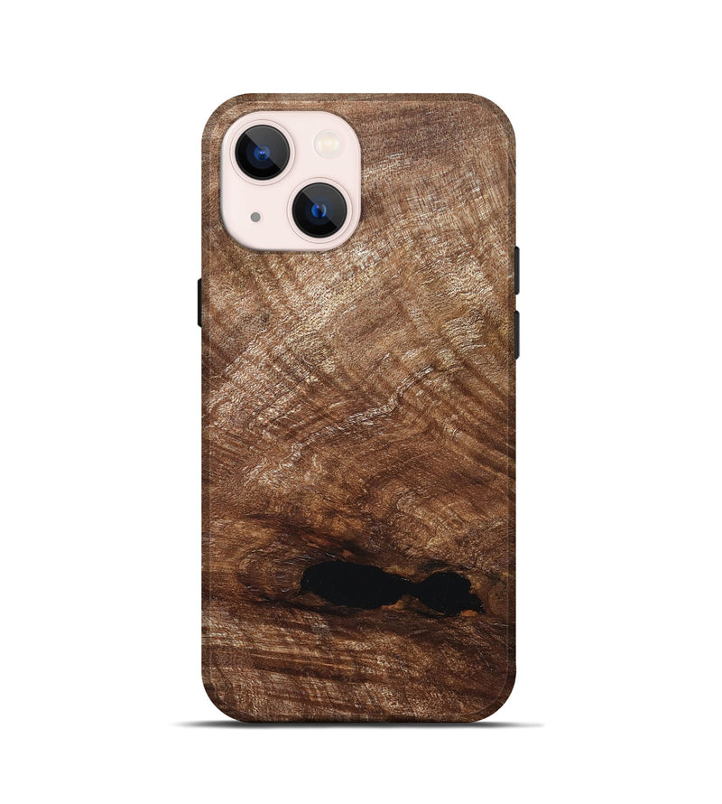 iPhone 13 mini Wood Live Edge Phone Case - Andre (Solid Wood, 830655)