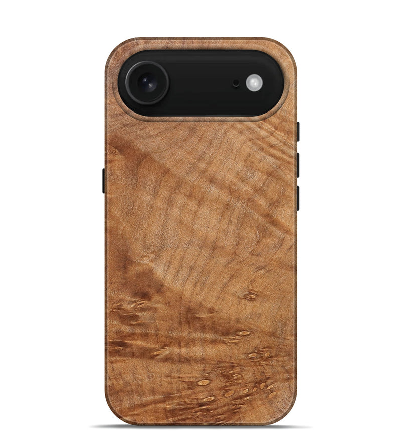 iPhone 17 Air Wood Live Edge Phone Case - Judi (Solid Wood, 830656)