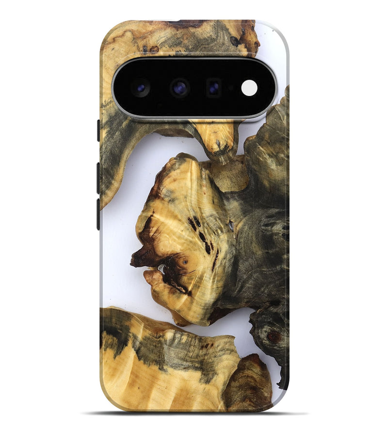 Pixel 11 Pro XL Wood Live Edge Phone Case - Paris (Clear, 830664)
