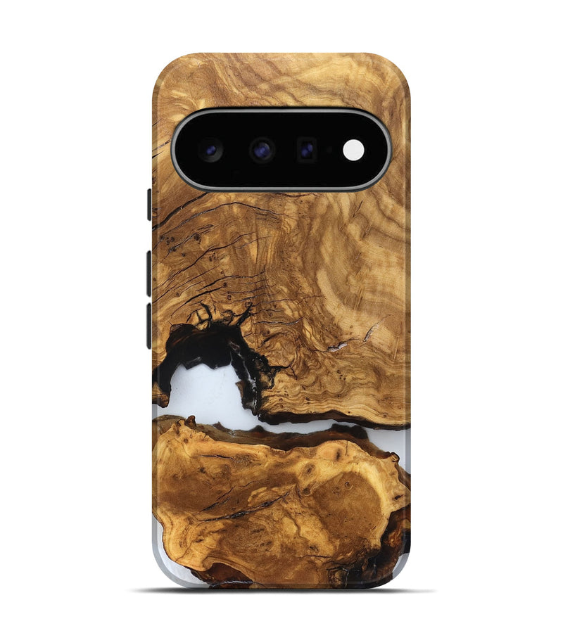 Pixel 11 Wood Live Edge Phone Case - Ieshia (Clear, 830667)