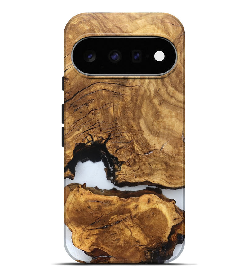 Pixel 11 Pro XL Wood Live Edge Phone Case - Ieshia (Clear, 830667)