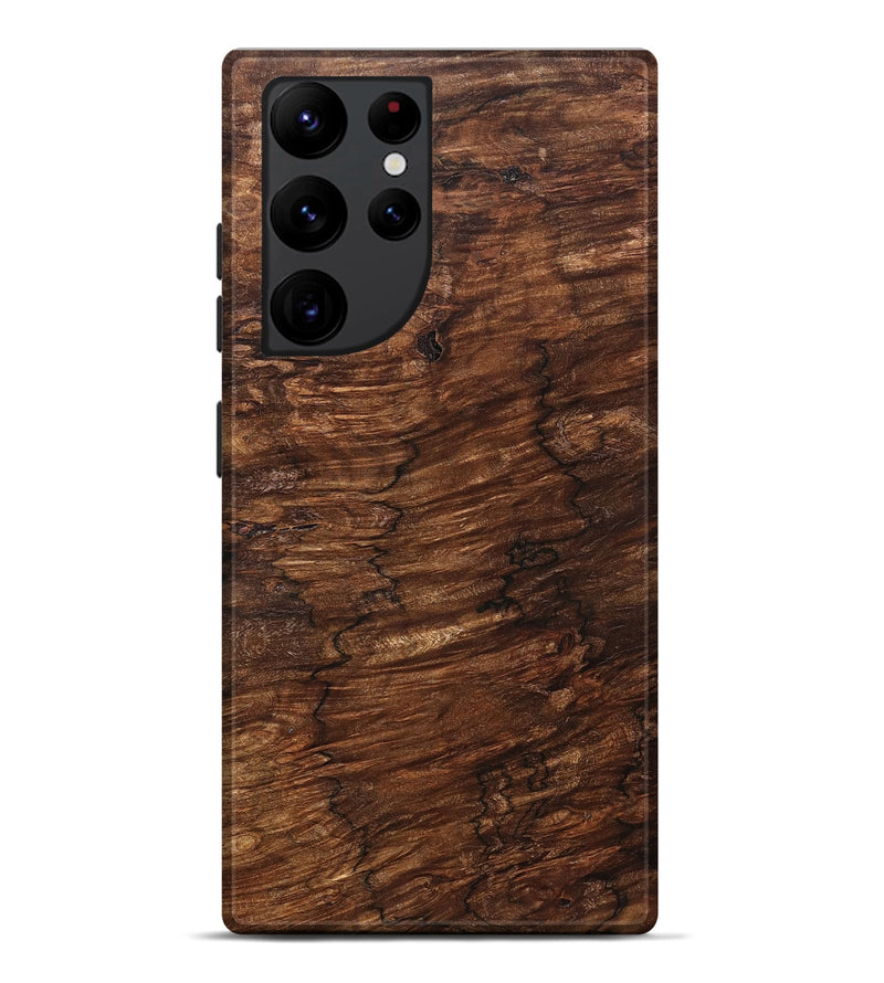 Galaxy S22 Ultra Wood Live Edge Phone Case - Amoura (Wood Burl, 830673)