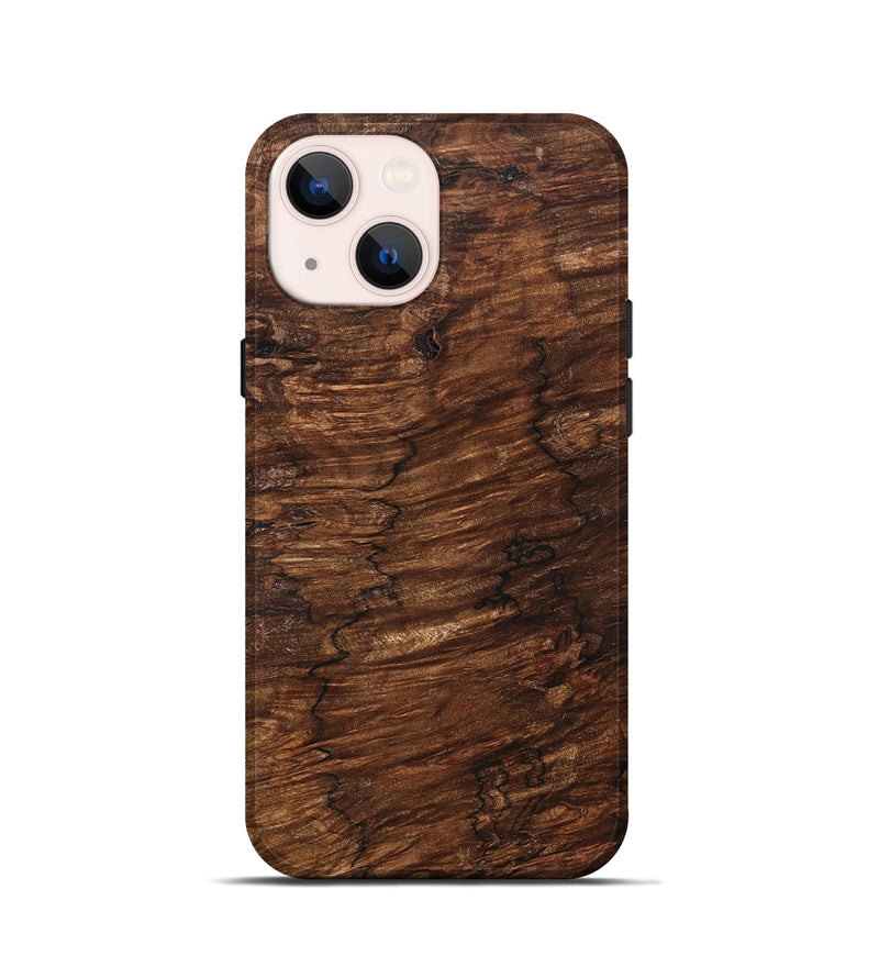 iPhone 13 mini Wood Live Edge Phone Case - Amoura (Wood Burl, 830673)