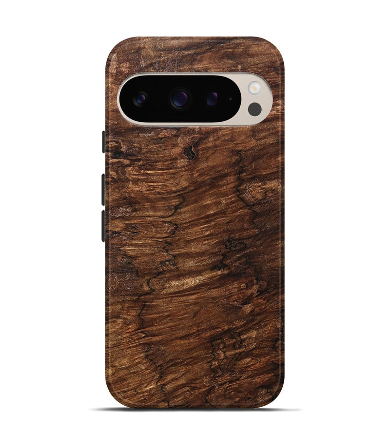 Pixel 9 Pro Wood Live Edge Phone Case - Amoura (Wood Burl, 830673)