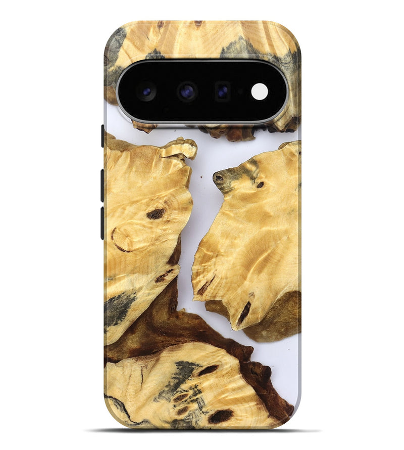 Pixel 11 Pro XL Wood Live Edge Phone Case - Kailyn (Clear, 830678)