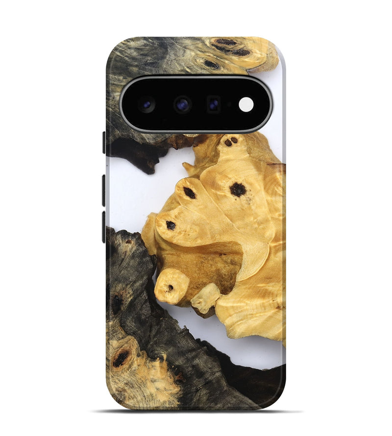 Pixel 11 Wood Live Edge Phone Case - Marcos (Clear, 830681)