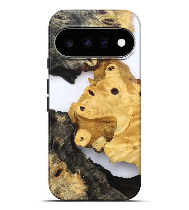 Pixel 11 Pro XL Wood Live Edge Phone Case - Marcos (Clear, 830681)
