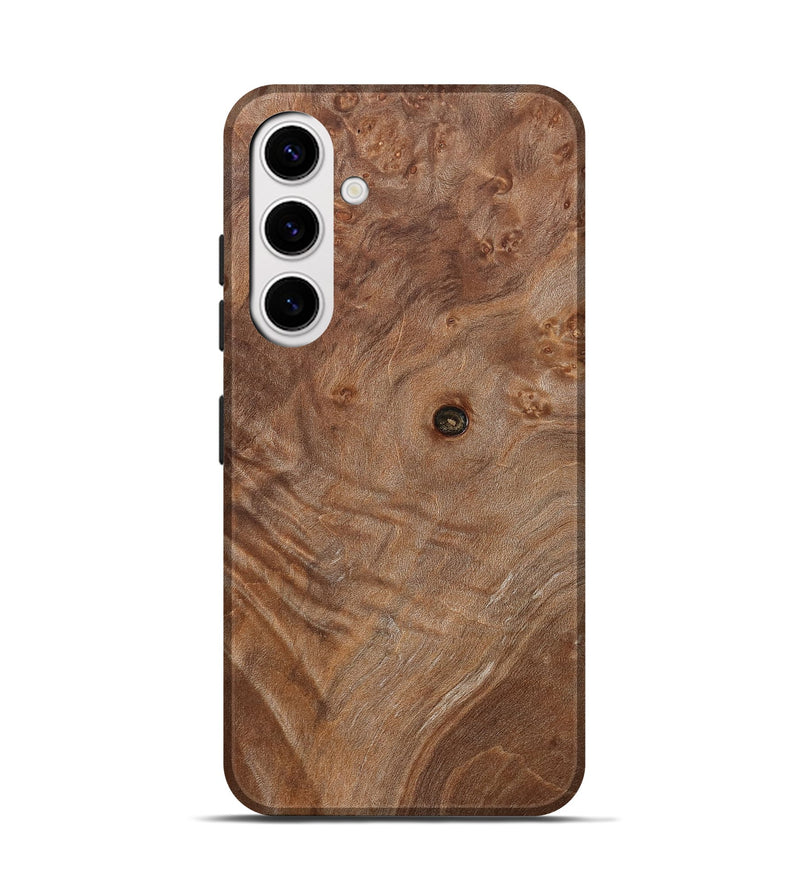 Galaxy S25 Wood Live Edge Phone Case - Layton (Solid Wood, 830682)