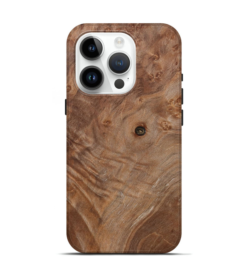 iPhone 15 Pro Wood Live Edge Phone Case - Layton (Solid Wood, 830682)
