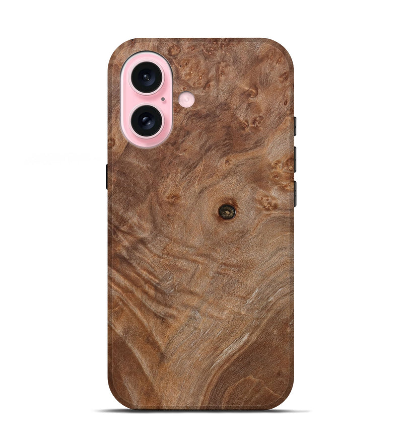 iPhone 17 Wood Live Edge Phone Case - Layton (Solid Wood, 830682)