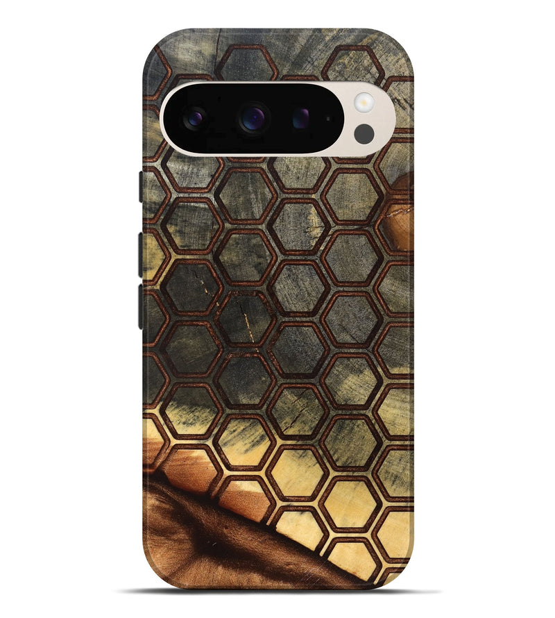 Pixel 10 Pro XL Wood Live Edge Phone Case - Ridge (Pattern, 830683)