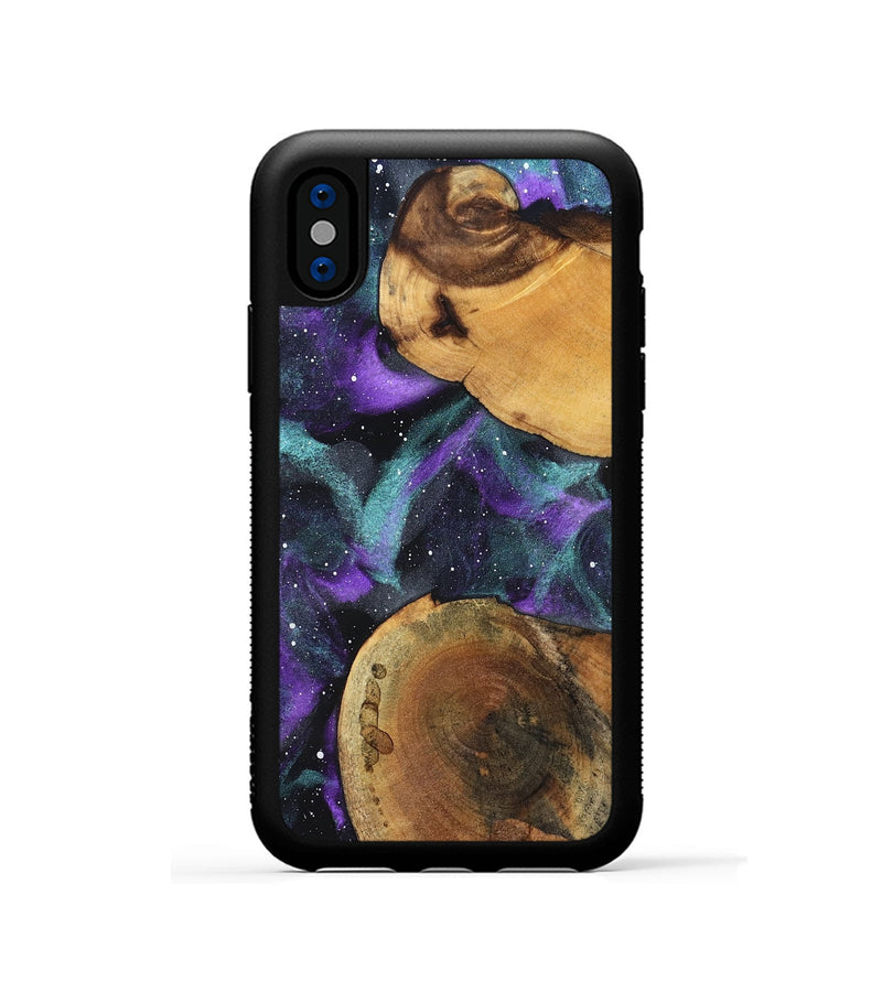 iPhone Xs Wood Phone Case - Lara (Cosmos, 830703)