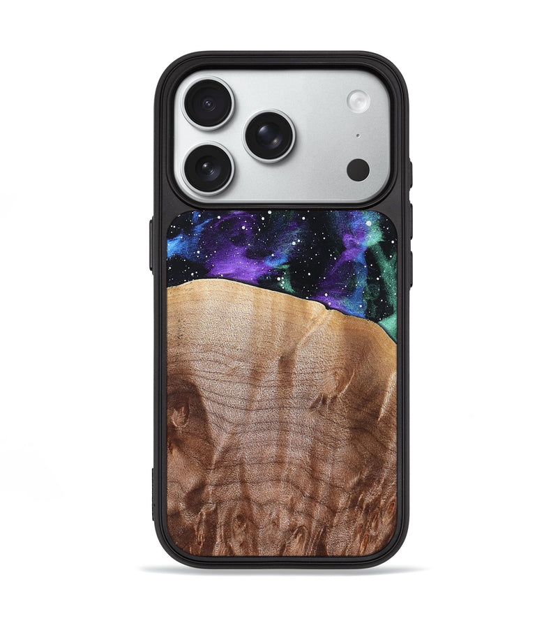 iPhone 18 Pro Wood Phone Case - Vernell (Cosmos, 830704)