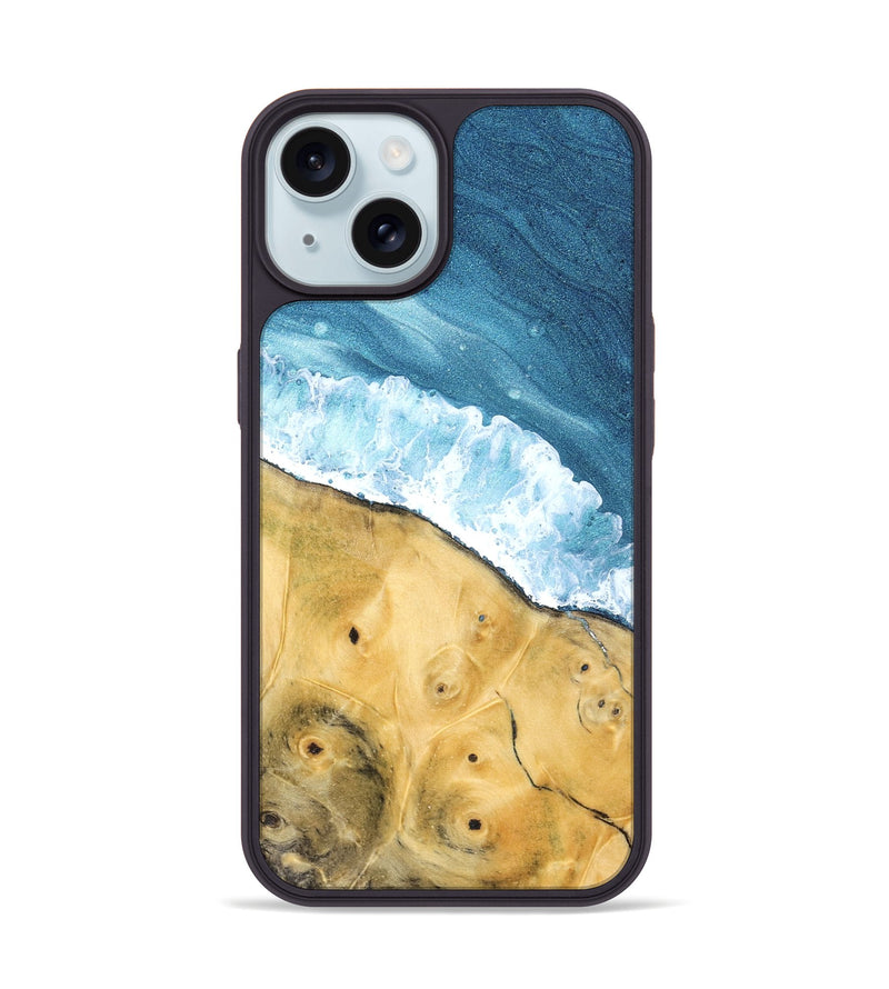 iPhone 15 Wood Phone Case - Nikia (Coastal, 830739)