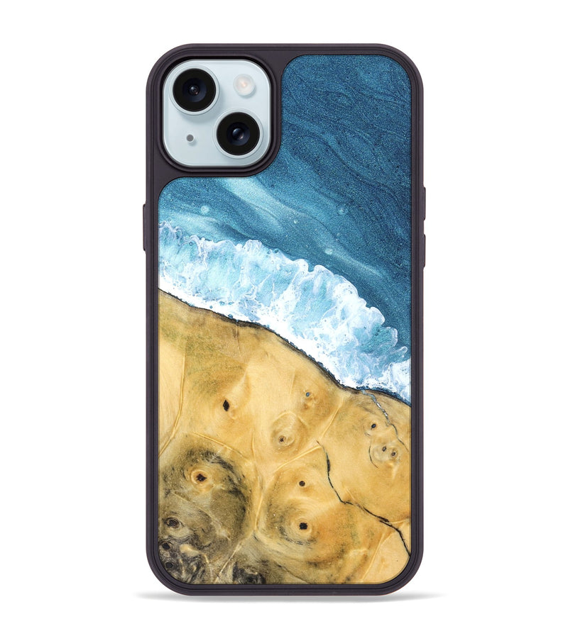 iPhone 15 Plus Wood Phone Case - Nikia (Coastal, 830739)