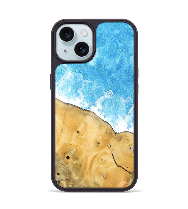 iPhone 15 Wood Phone Case - Amaris (Coastal, 830742)
