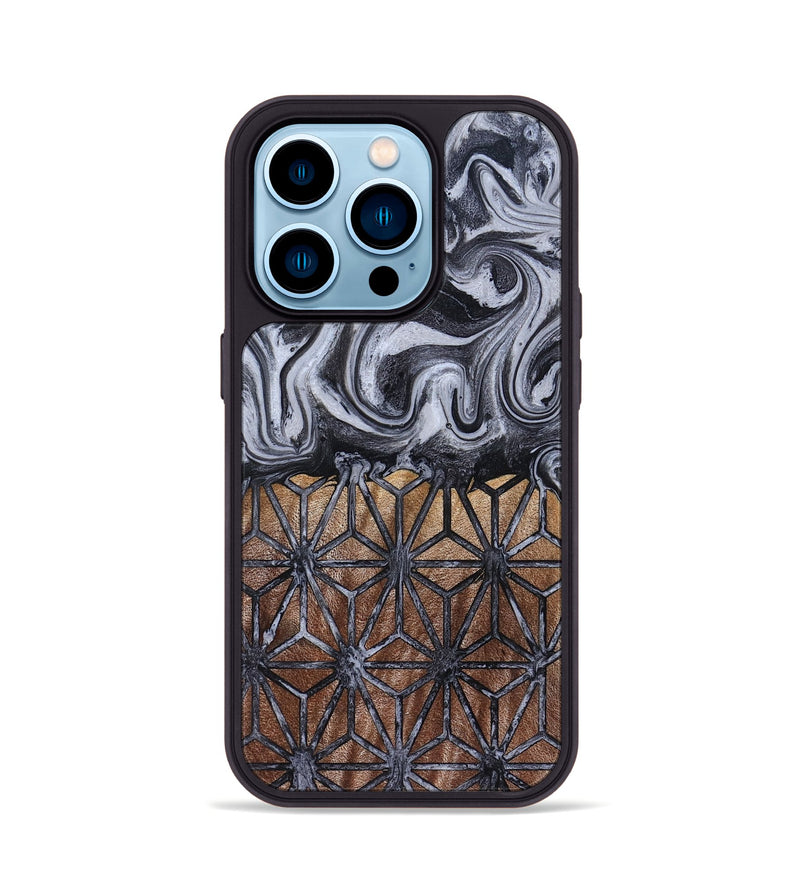 iPhone 14 Pro Wood Phone Case - Noel (Pattern, 830759)