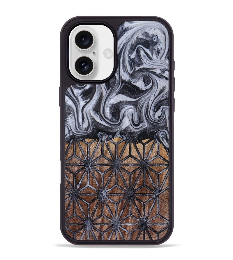iPhone 16 Plus Wood Phone Case - Noel (Pattern, 830759)