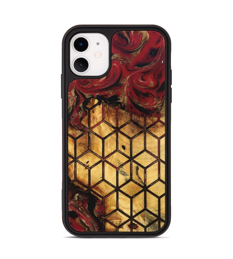iPhone 11 Wood Phone Case - Shanta (Pattern, 830761)