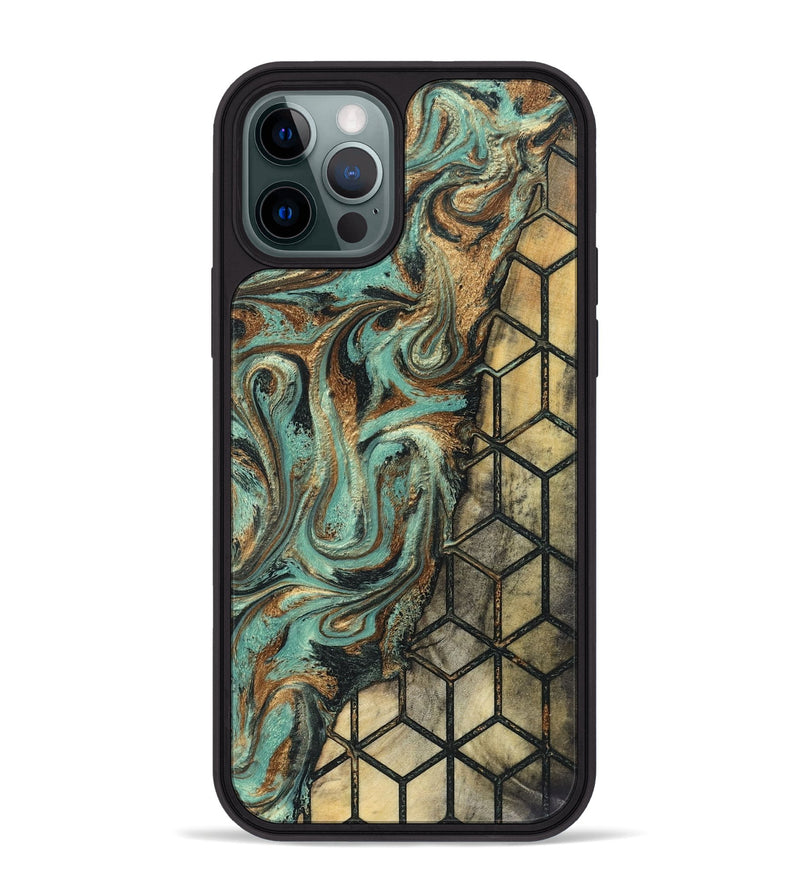 iPhone 12 Pro Max Wood Phone Case - Emmitt (Pattern, 830763)
