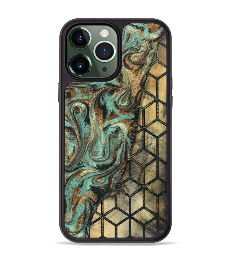 iPhone 13 Pro Max Wood Phone Case - Emmitt (Pattern, 830763)