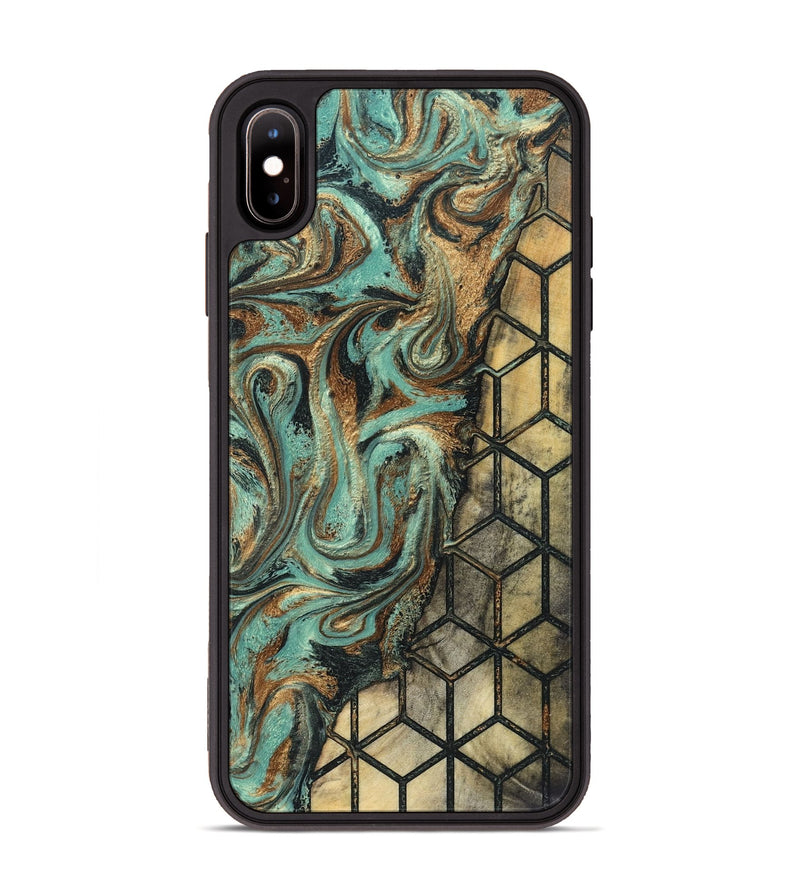 iPhone Xs Max Wood Phone Case - Emmitt (Pattern, 830763)