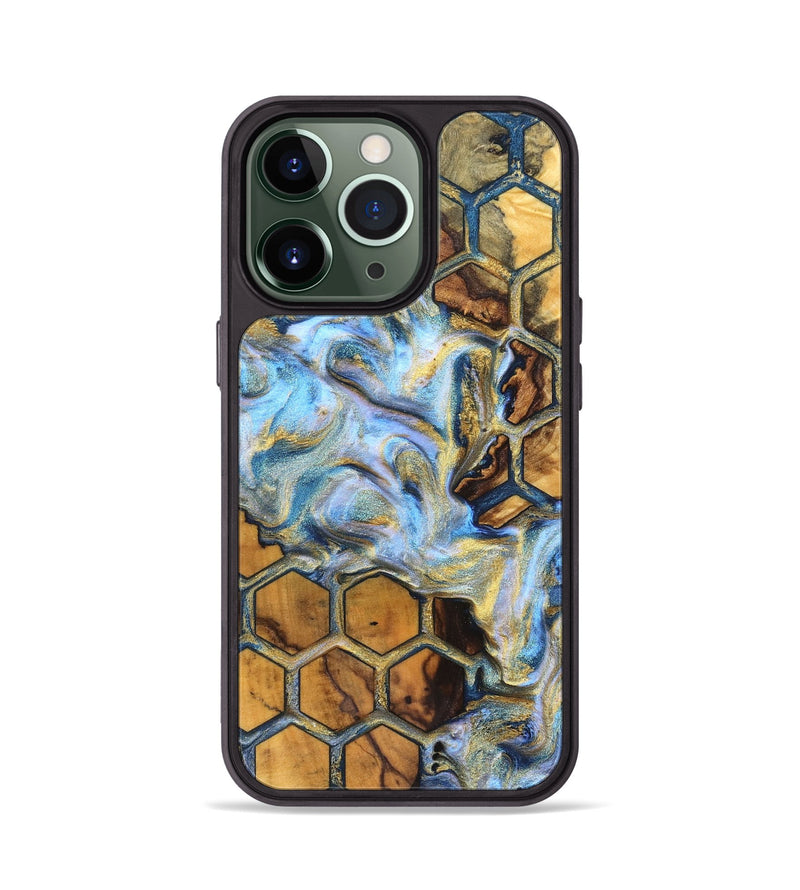 iPhone 13 Pro Wood Phone Case - Titan (Pattern, 830767)