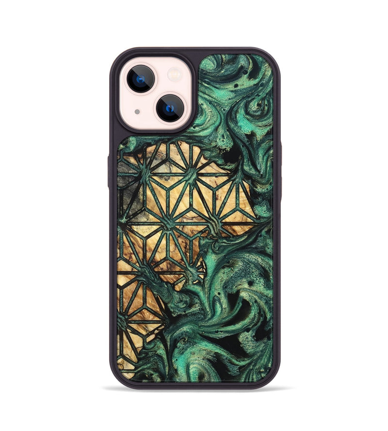 iPhone 14 Wood Phone Case - Kaye (Pattern, 830768)