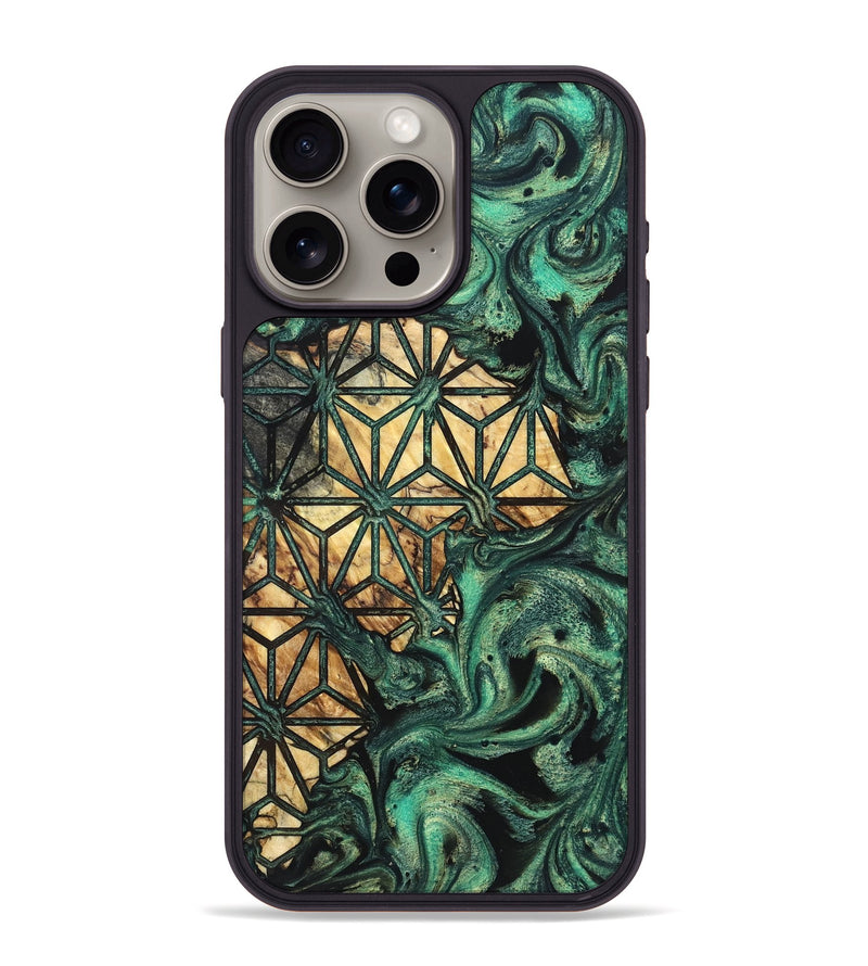 iPhone 15 Pro Max Wood Phone Case - Kaye (Pattern, 830768)