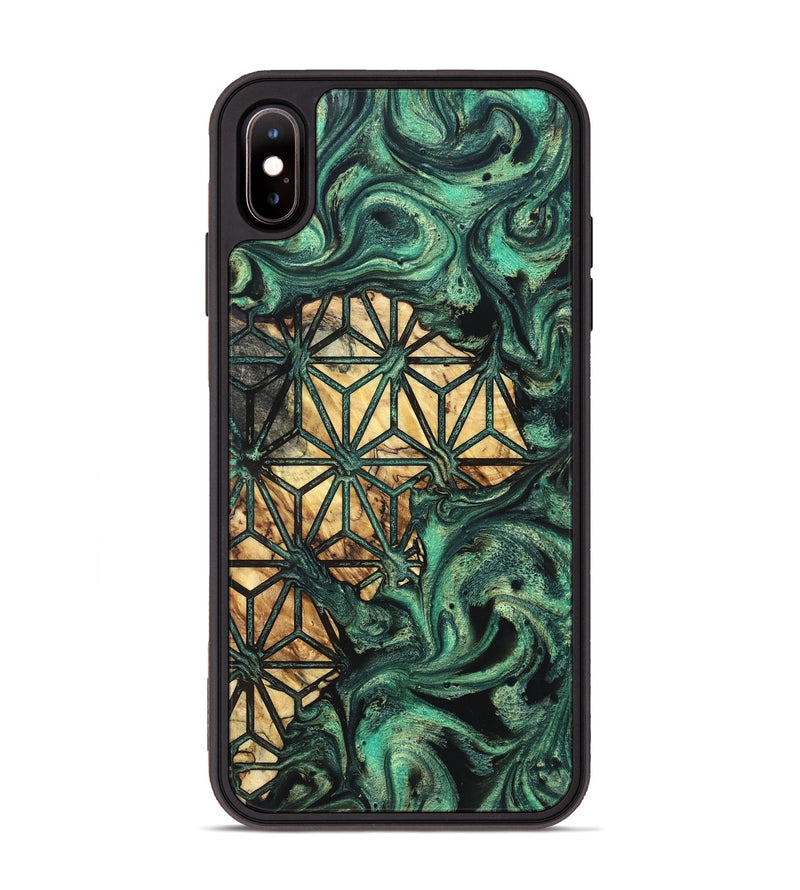 iPhone Xs Max Wood Phone Case - Kaye (Pattern, 830768)