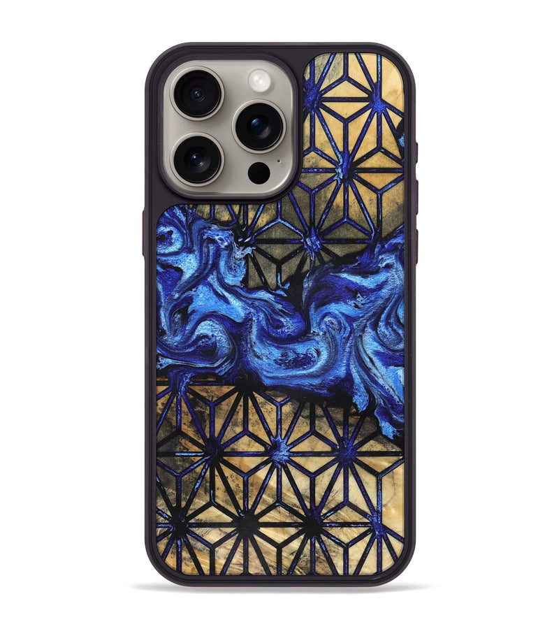 iPhone 15 Pro Max Wood Phone Case - Maryam (Pattern, 830786)