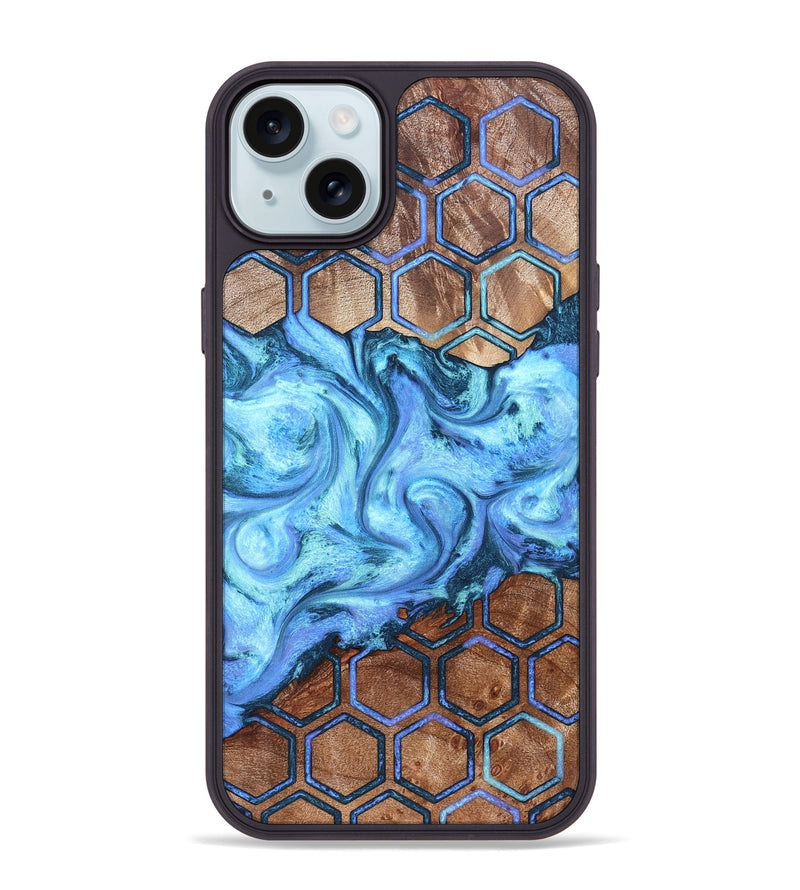 iPhone 15 Plus Wood Phone Case - Ivan (Pattern, 830788)