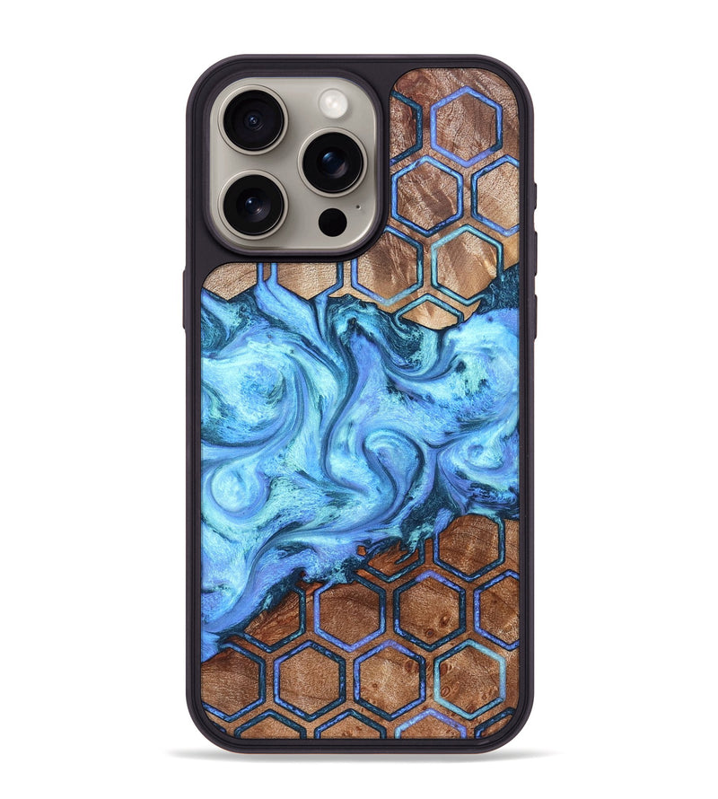 iPhone 15 Pro Max Wood Phone Case - Ivan (Pattern, 830788)
