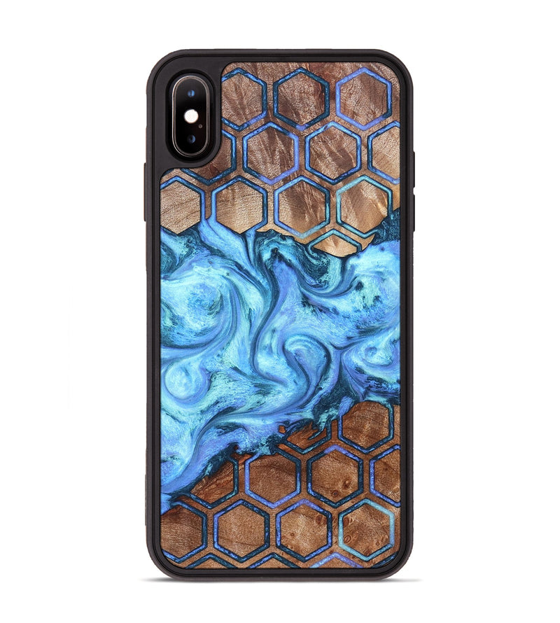 iPhone Xs Max Wood Phone Case - Ivan (Pattern, 830788)