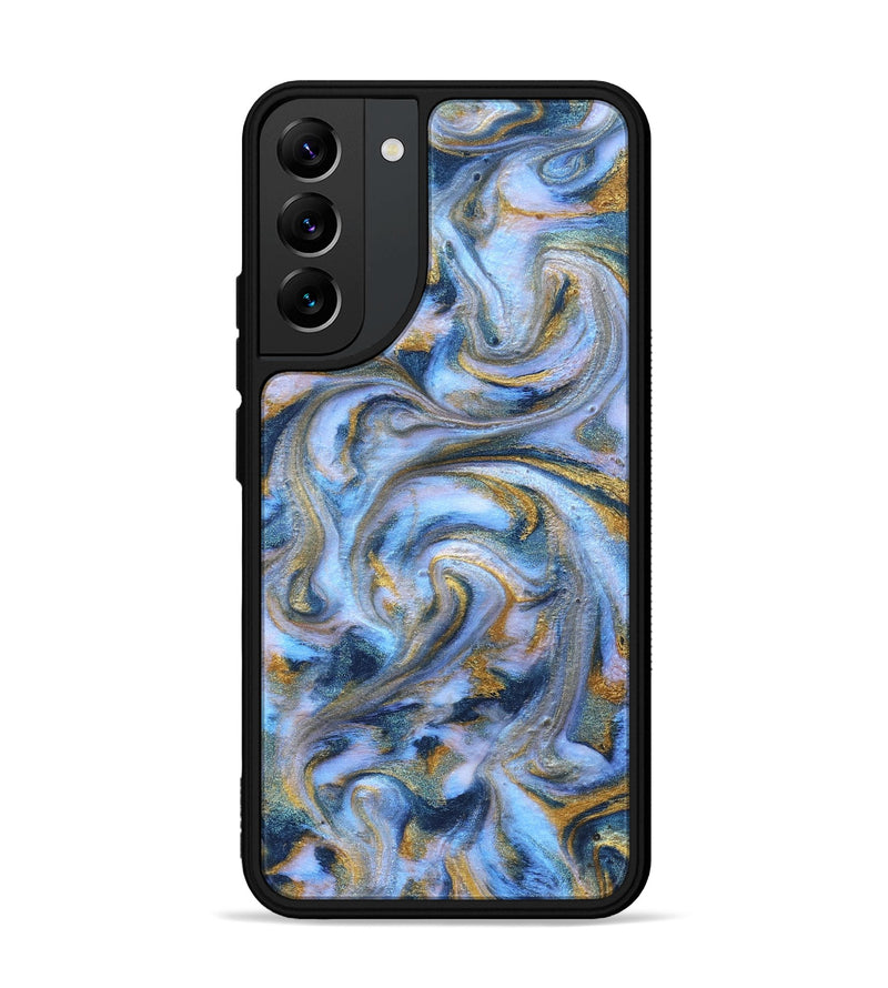 Galaxy S22 Plus ResinArt Phone Case - Murray (Teal & Gold, 830791)