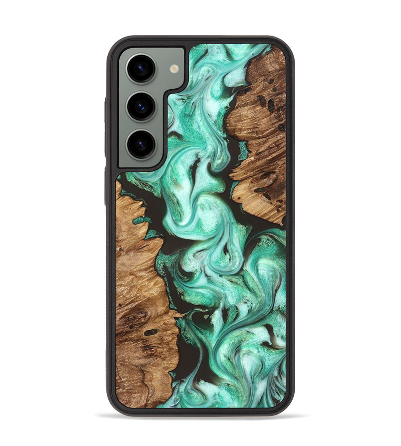 Galaxy S23 Plus Wood Phone Case - Leticia (Green, 830794)