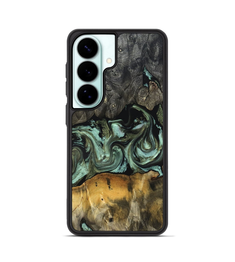 Galaxy S26 Wood Phone Case - Emilie (Green, 830795)