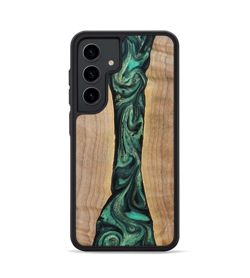 Galaxy S24 Wood Phone Case - Benita (Green, 830797)