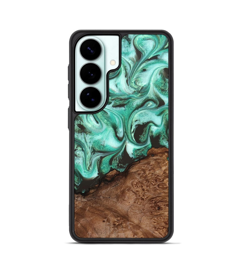 Galaxy S26 Wood Phone Case - Florene (Green, 830798)