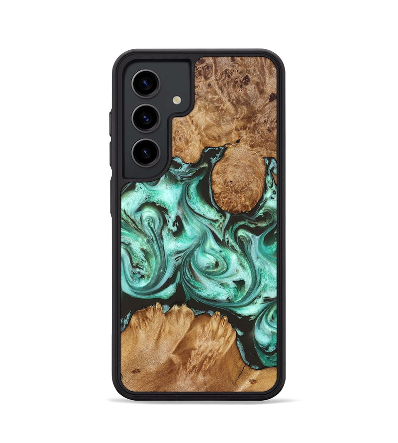 Galaxy S24 Wood Phone Case - Savana (Green, 830802)