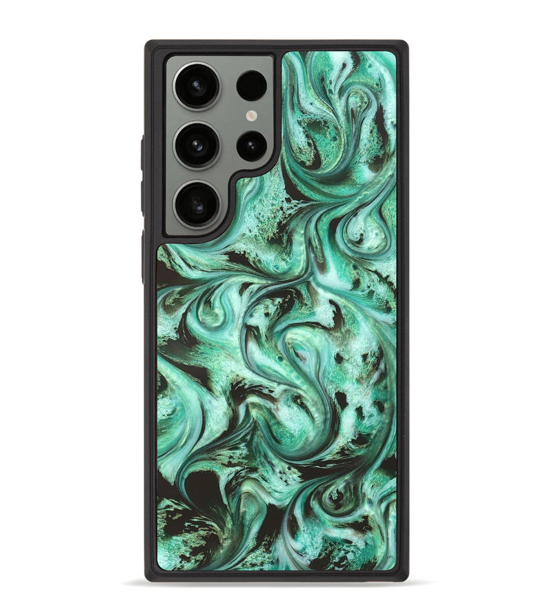Galaxy S23 Ultra ResinArt Phone Case - Khai (Green, 830805)