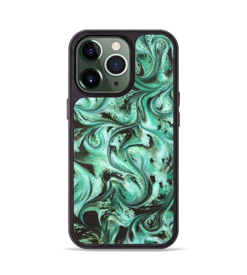 iPhone 13 Pro ResinArt Phone Case - Khai (Green, 830805)