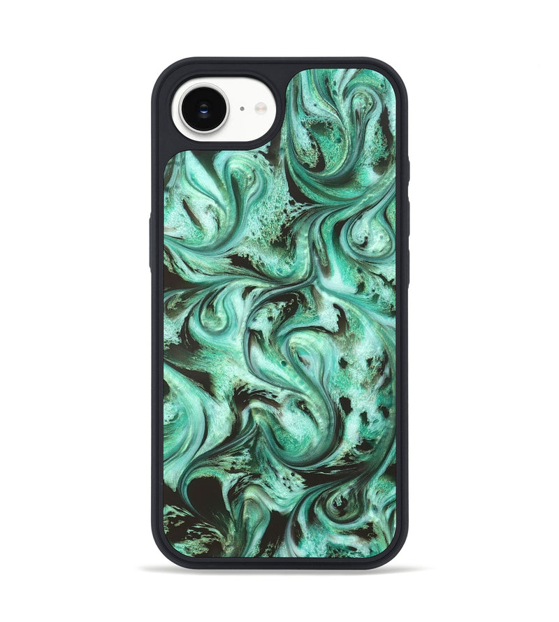 iPhone 16e ResinArt Phone Case - Khai (Green, 830805)