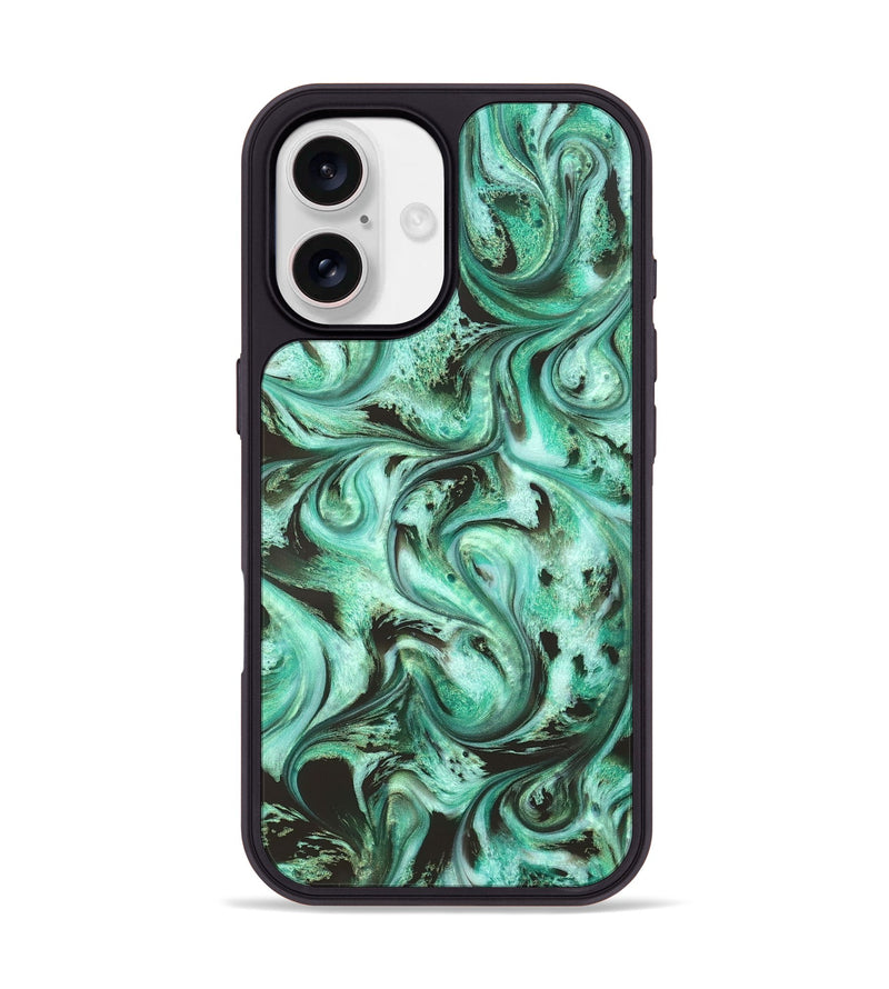 iPhone 17 ResinArt Phone Case - Khai (Green, 830805)